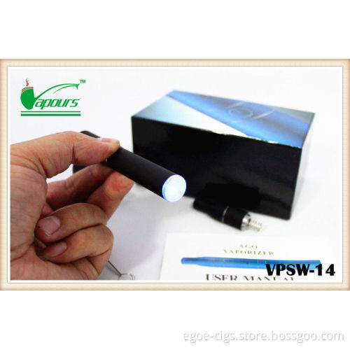 650mah Ego E Cigs , Dry Herb Ago G5 Vaporizer For Wax Smoking
